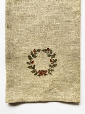 Kjøkkenhåndkle 50x70 cm krans