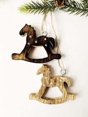 Gyngehest i tre heng - display 36 stk