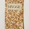 Serviett Hygge - blader rust 33x44 cm
