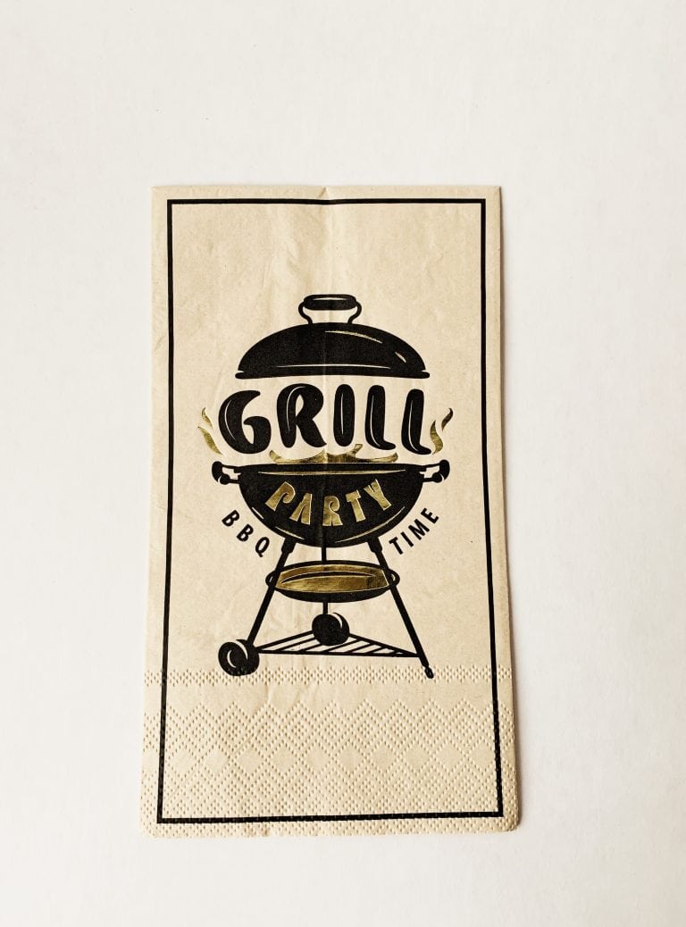 Grillparty 33×40 cm