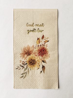 Serviett buffet "god mat godt liv"
