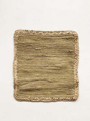 Bordbrikke 36x36 cm grønn