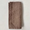 Serviett lin 45x45 cm bark