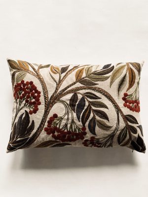 Putetrekk brodert rogn 40x60 cm