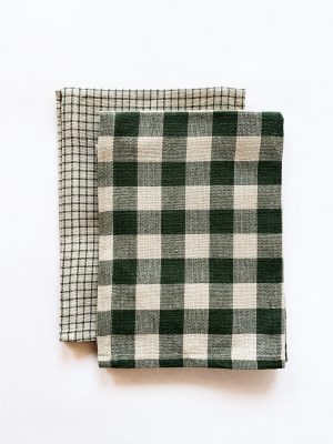 Kjøkkenhåndkle 45x45 cm 2-pakk grønn