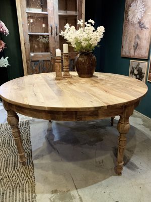 Spisebord d:150cm i mangotre