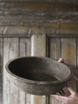 Vintage trebolle assorterte størrelser ca.d:35-40cm